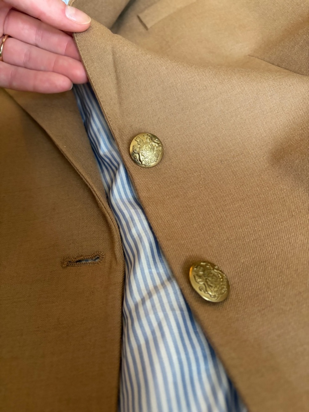 J. Crew Camel Schoolboy Blazer - Picture 10 of 11